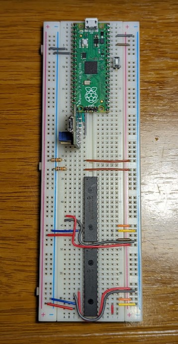 RaspberryPi PicoとI/Oエキスパンダを使ったキーボードのPoCモデル