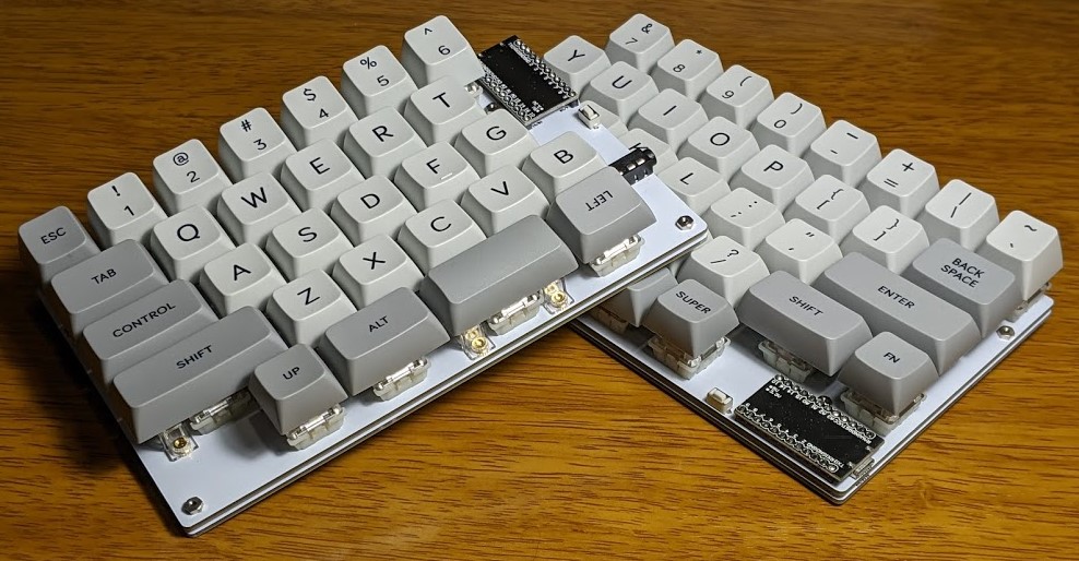 ノリで作った分割HHKB